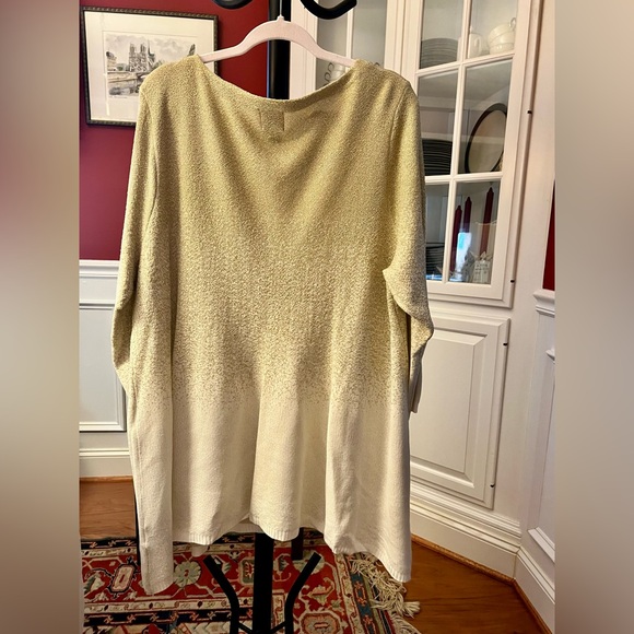 Ruby Rd. Gold and Cream Ombre Sweater Set - Picture 5 of 14